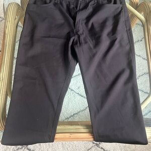 Roundtree & Yorke Men's Dark Gray Chinos